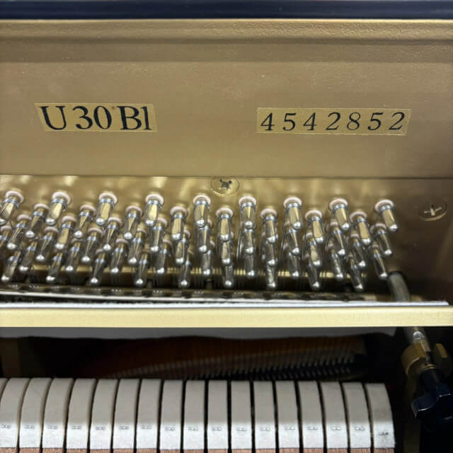 ヤマハ 中古ピアノ U30Bl(完全オーバーホール済)