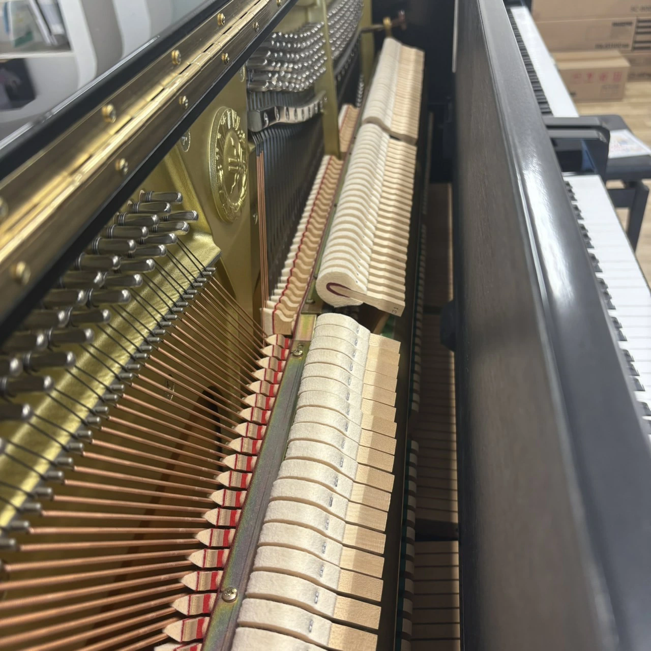 ヤマハ 中古ピアノ YU1S(純正サイレント付)